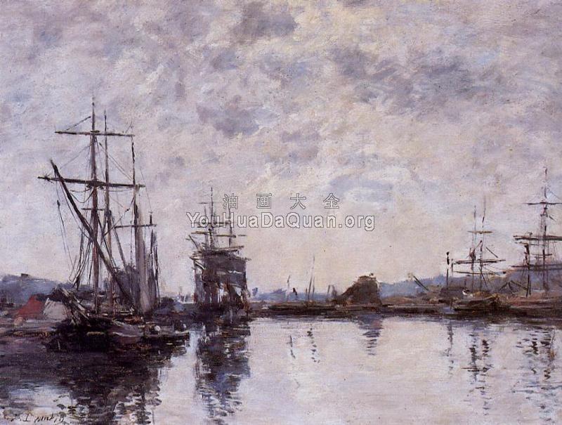 Deauville, the Basin - 尤金·布丹